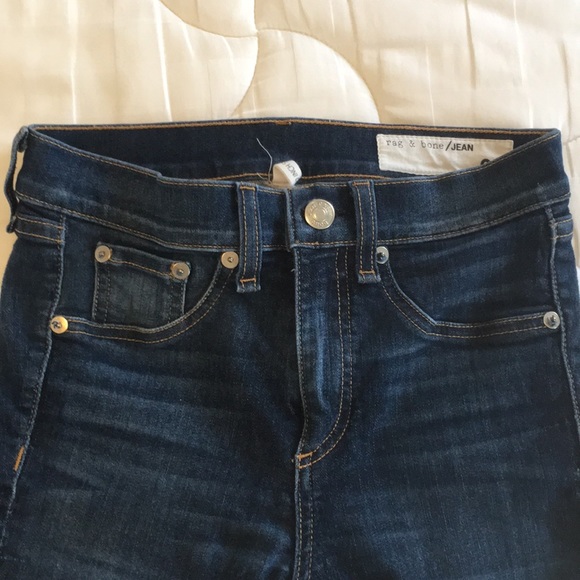 Rag and bone high rise skinny jeans - Picture 3 of 8